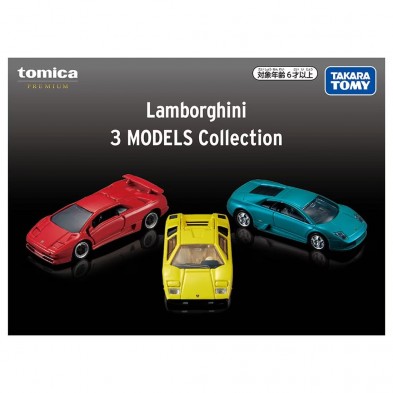 Tomica Premium 套裝合金車- Lamborghini3 MODELS Collection